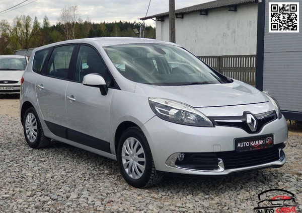 Renault Grand Scenic cena 25900 przebieg: 218452, rok produkcji 2012 z Parczew małe 781